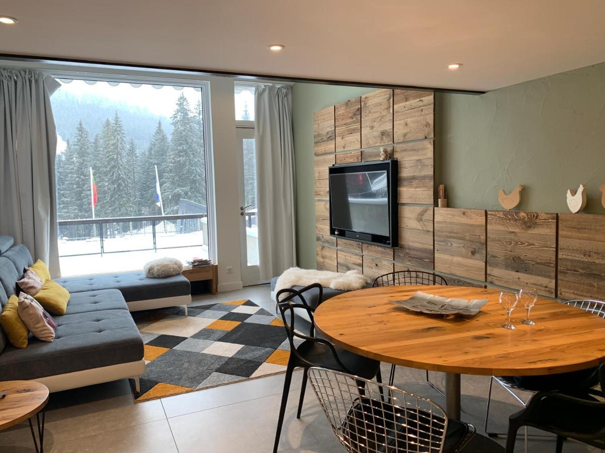 Flaine Forum L1 Cassiopee Mezzanine & Terrasse Exterior photo